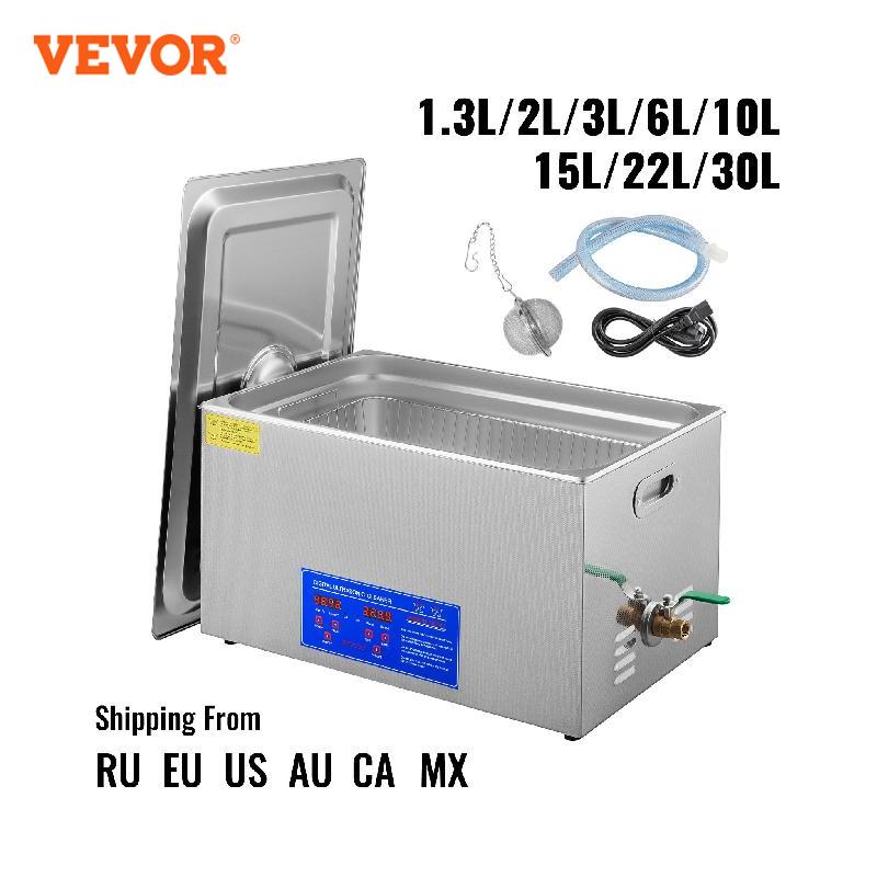 Ultrasonic Cleaner, Vevor, 30L, 220V, 600W, Stainless Steel