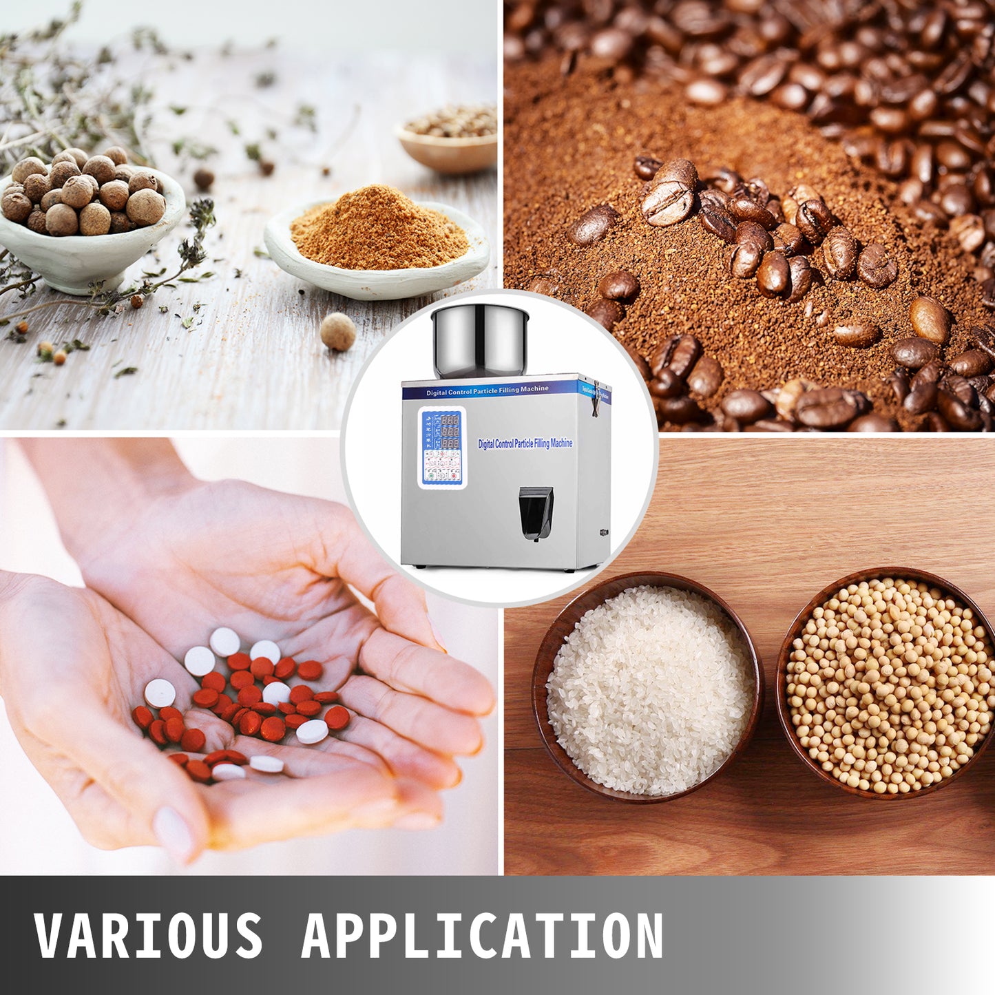 Automatic 200g Powder Filling Machine with Accurate Weighing