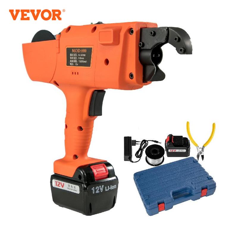 Rebar Tying Machine, 12V, Metal, 34mm, One Battery, Orange