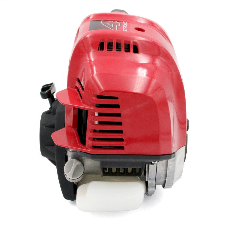 4-stroke grass trimmer engine, 2 HP, 5500 RPM, Red