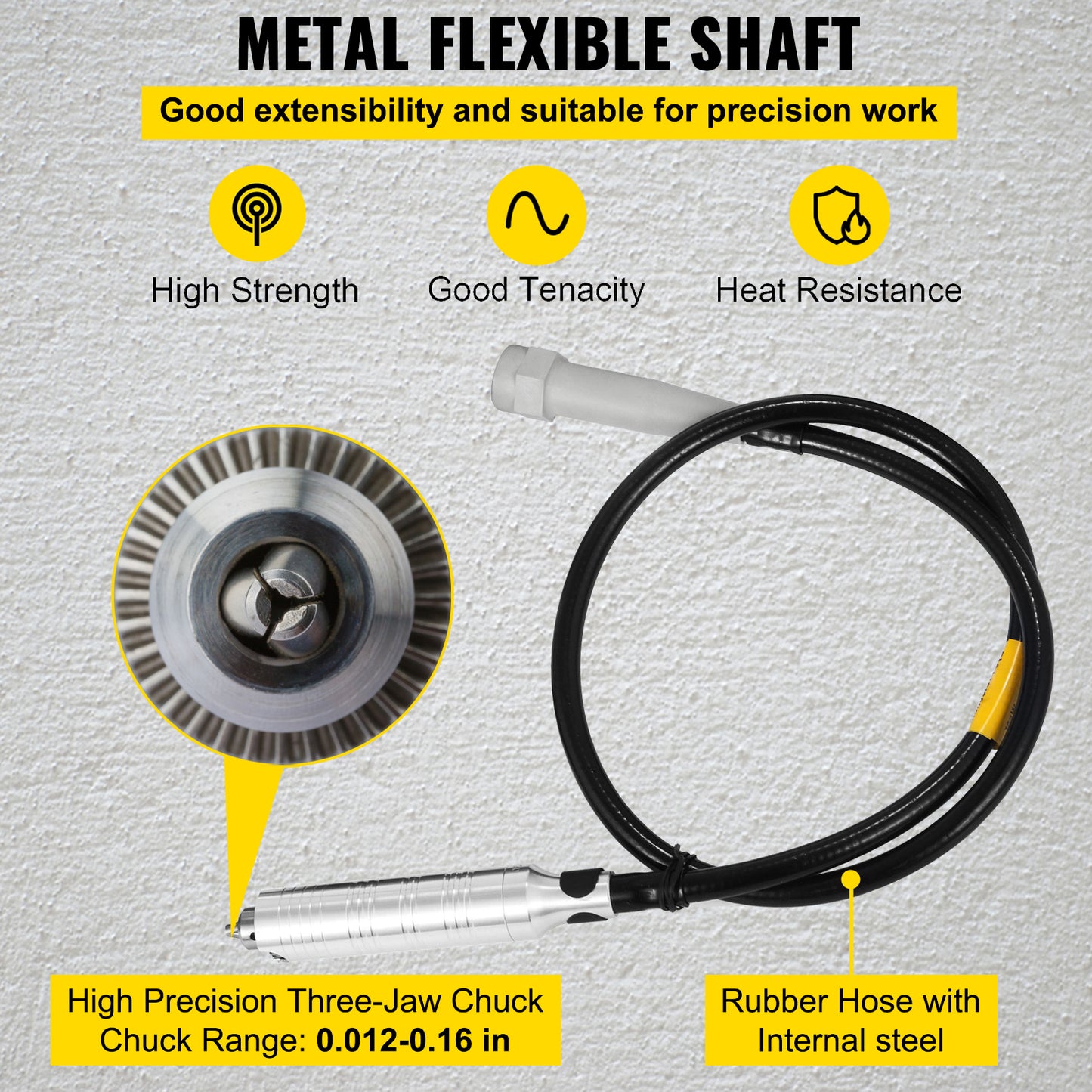 Mini Rotary Shaft Carving & Polishing Tool w/ Foot Pedal & 4mm Chuck, 230W Power.