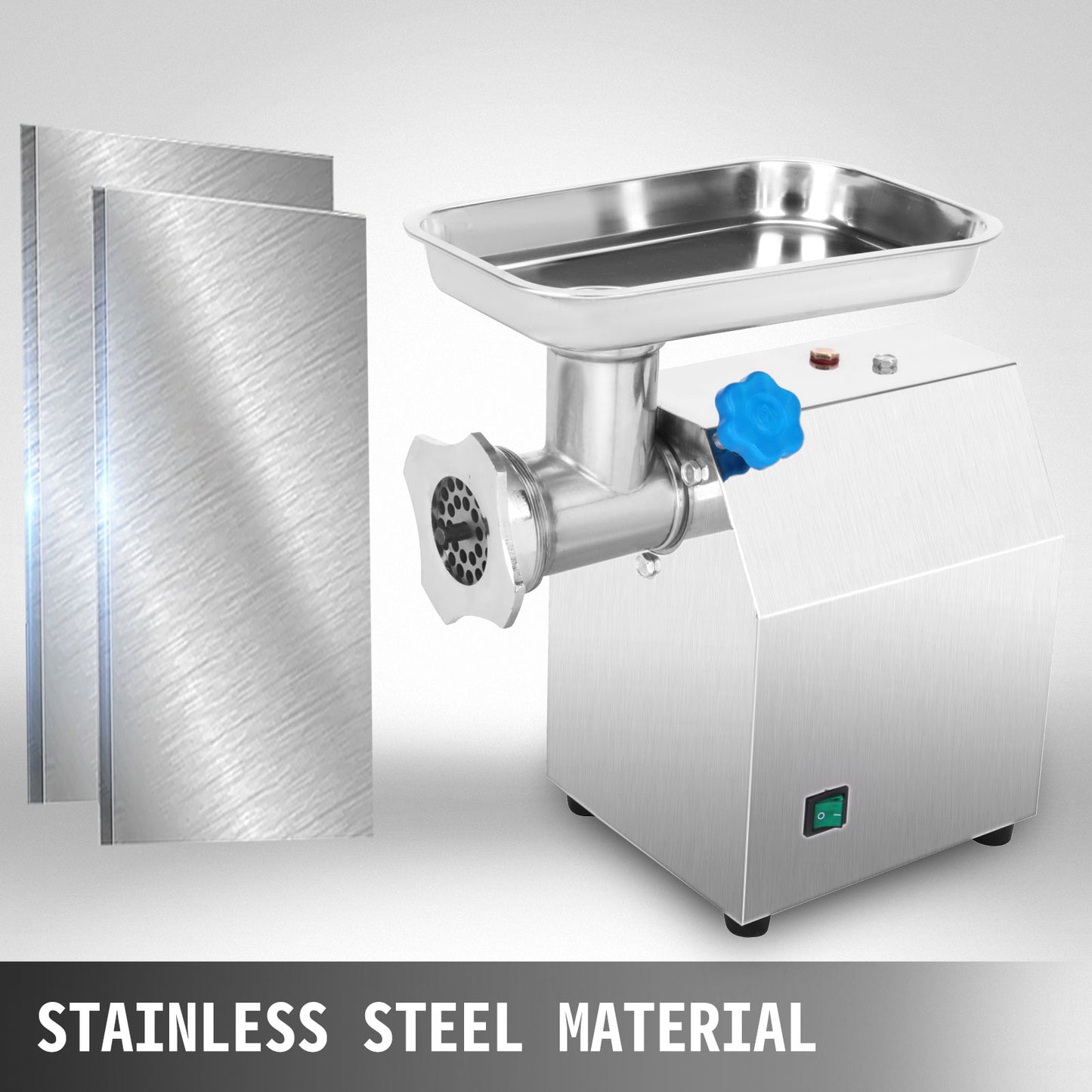 Stainless Steel Meat Grinder 1100W, 250Kg/H