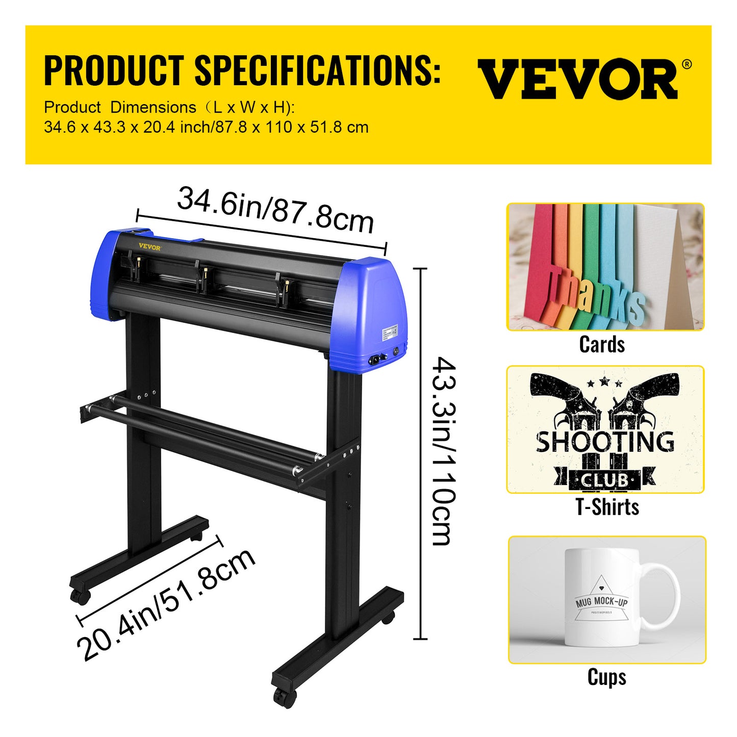 Machine de traceur de découpe de vinyle SignMaster20 lamesLCD28 pouces