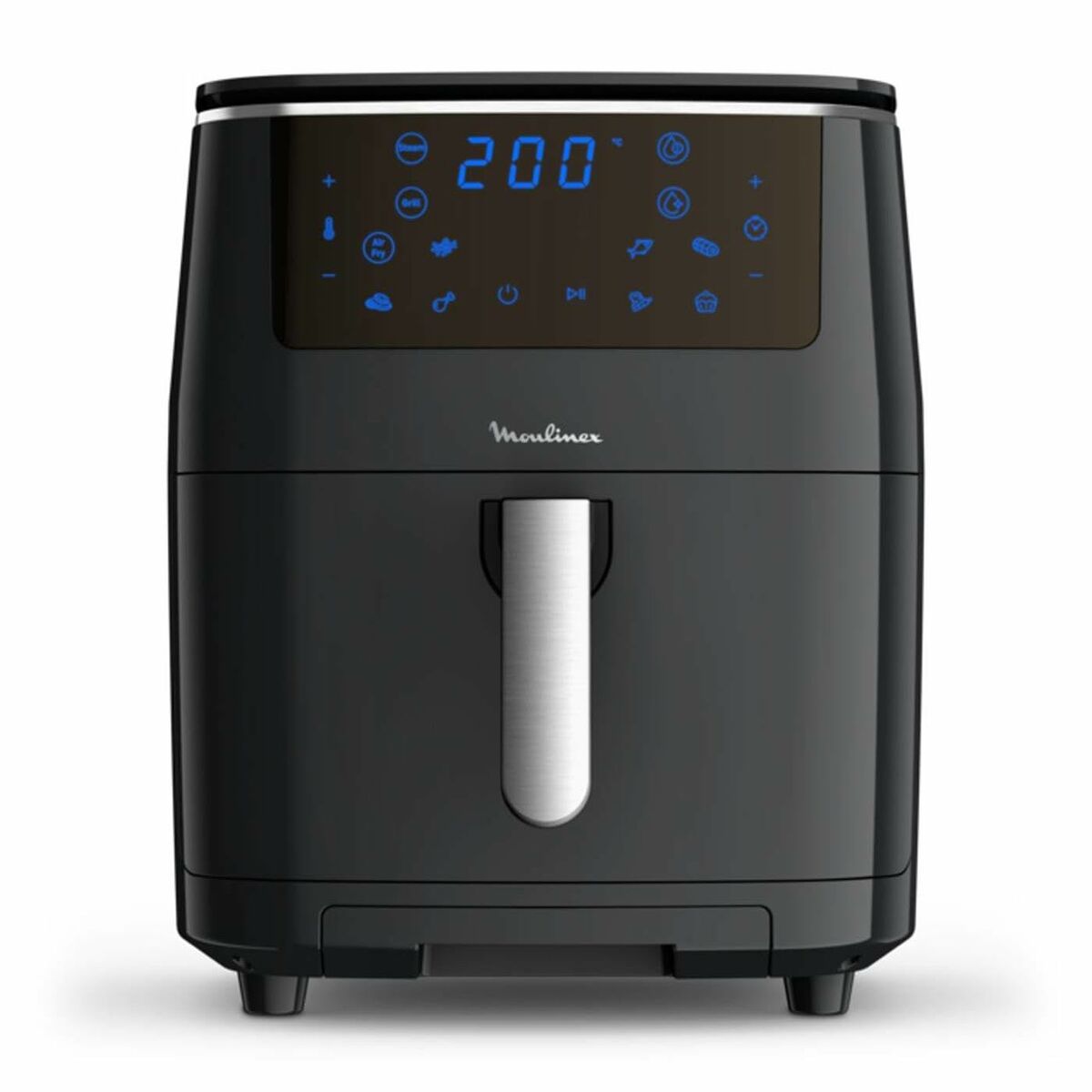 Air Fryer Moulinex Easy Fry Grill & Steam Black 1700 W