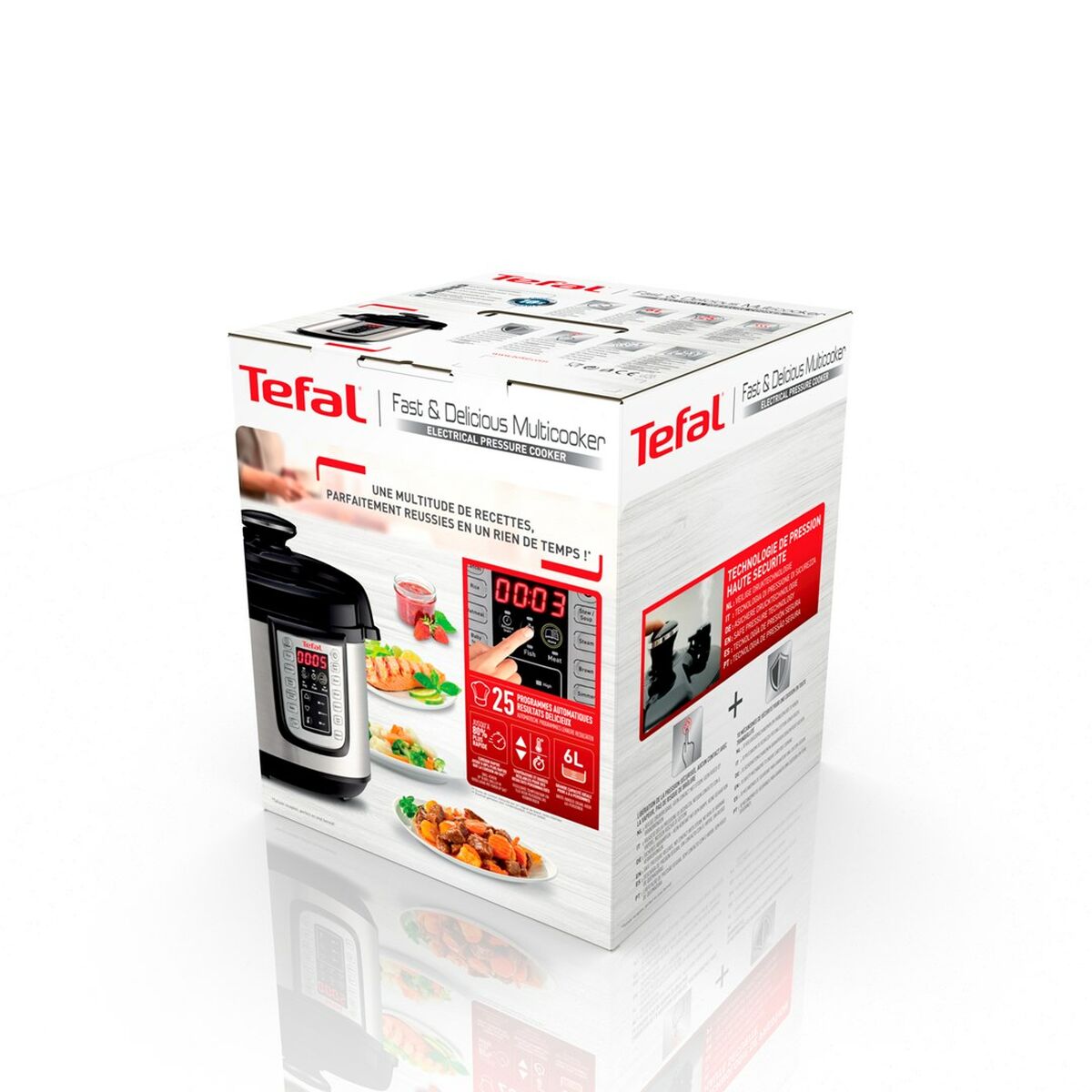 Food Processor Tefal CY505E10 Black Black/Silver 1100 W 50 W 6 L