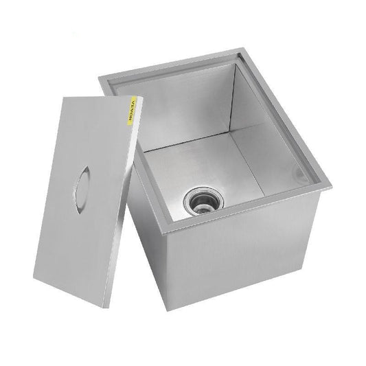 Stainless Steel Ice Bin Wine Chiller Cooler Outdoor 115L