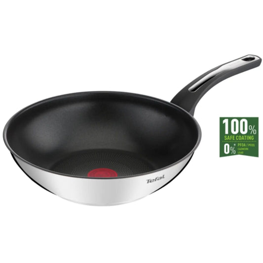 Tigaie Wok Tefal Oțel inoxidabil (1 Unități) Ø 28 cm (Recondiționate A)