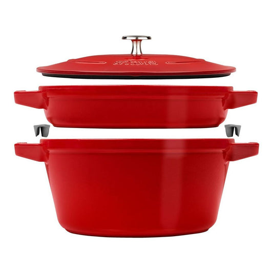 Saucepan Zwilling La Cocotte Red Cast Iron Ø 24 cm