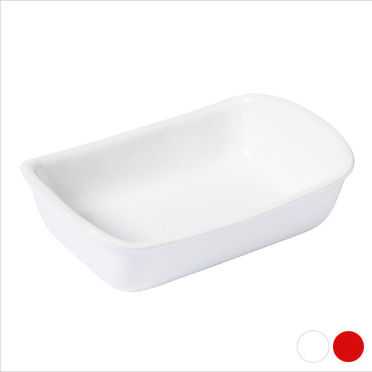 Vas pentru Cuptor Pyrex Supreme Alb Ceramică (22 x 15 cm)