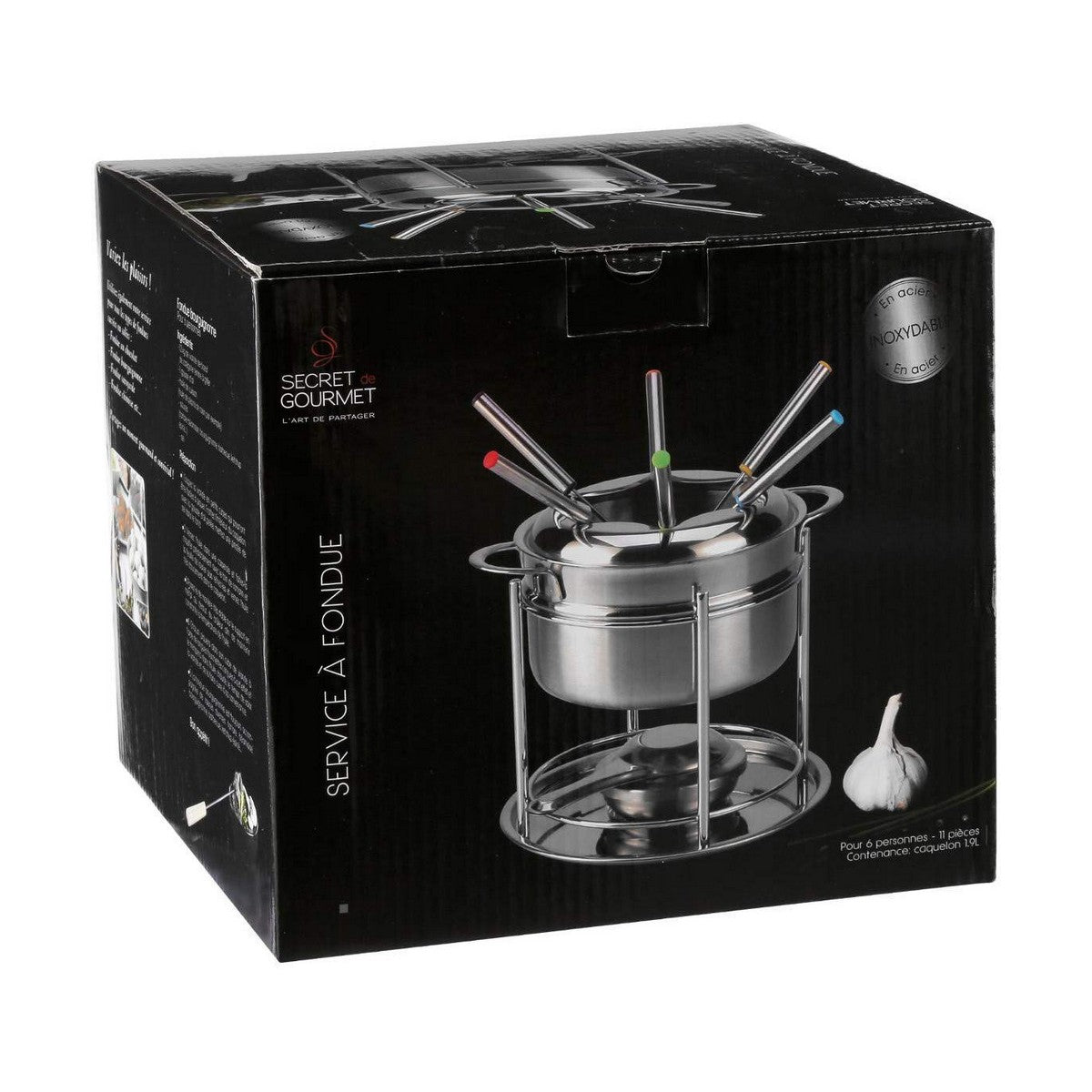 Set Fondue din Oțel Inoxidabil 5five