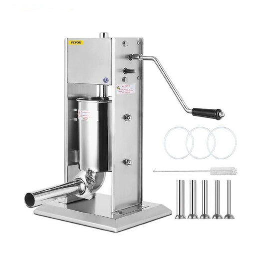 Manual Sausage Filling Machine 5 Nozzles Hot Dog Maker 3L