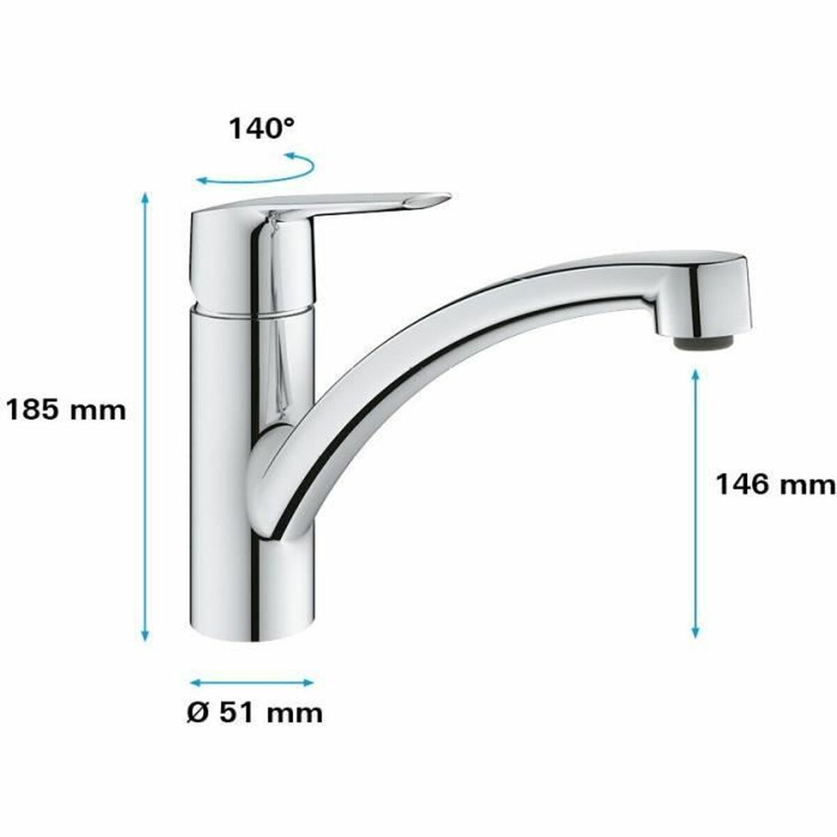 Robinet Monocomandă Grohe 31138002