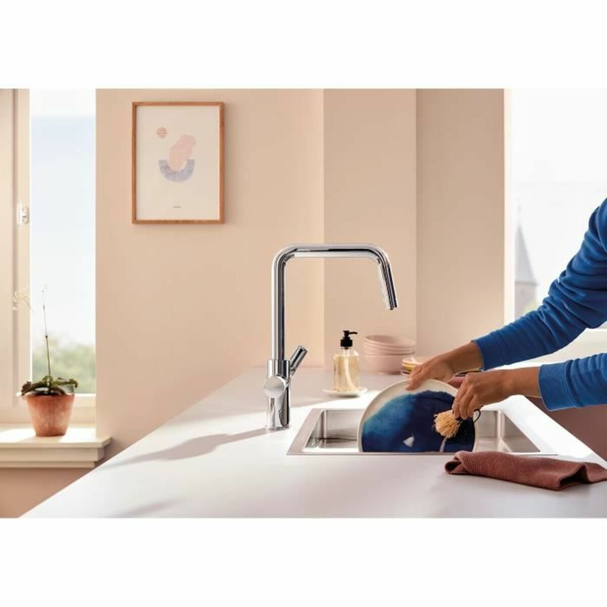 Kitchen Tap Grohe Blue Pure Start Furculiţă/ în forma de U