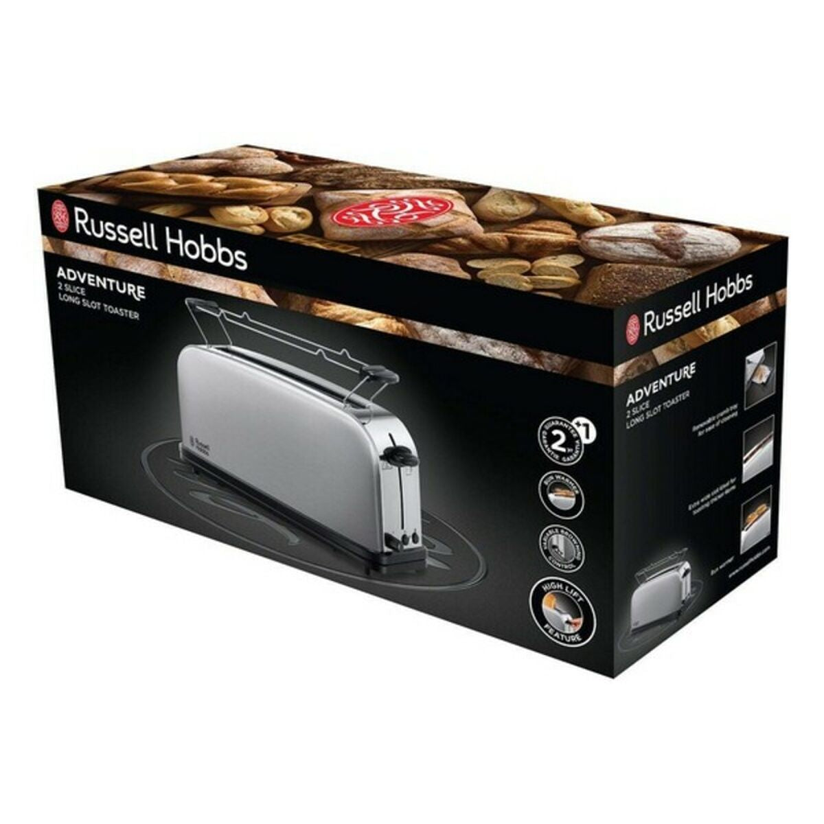 Prăjitor de Pâine Russell Hobbs 21396-56 1000 W