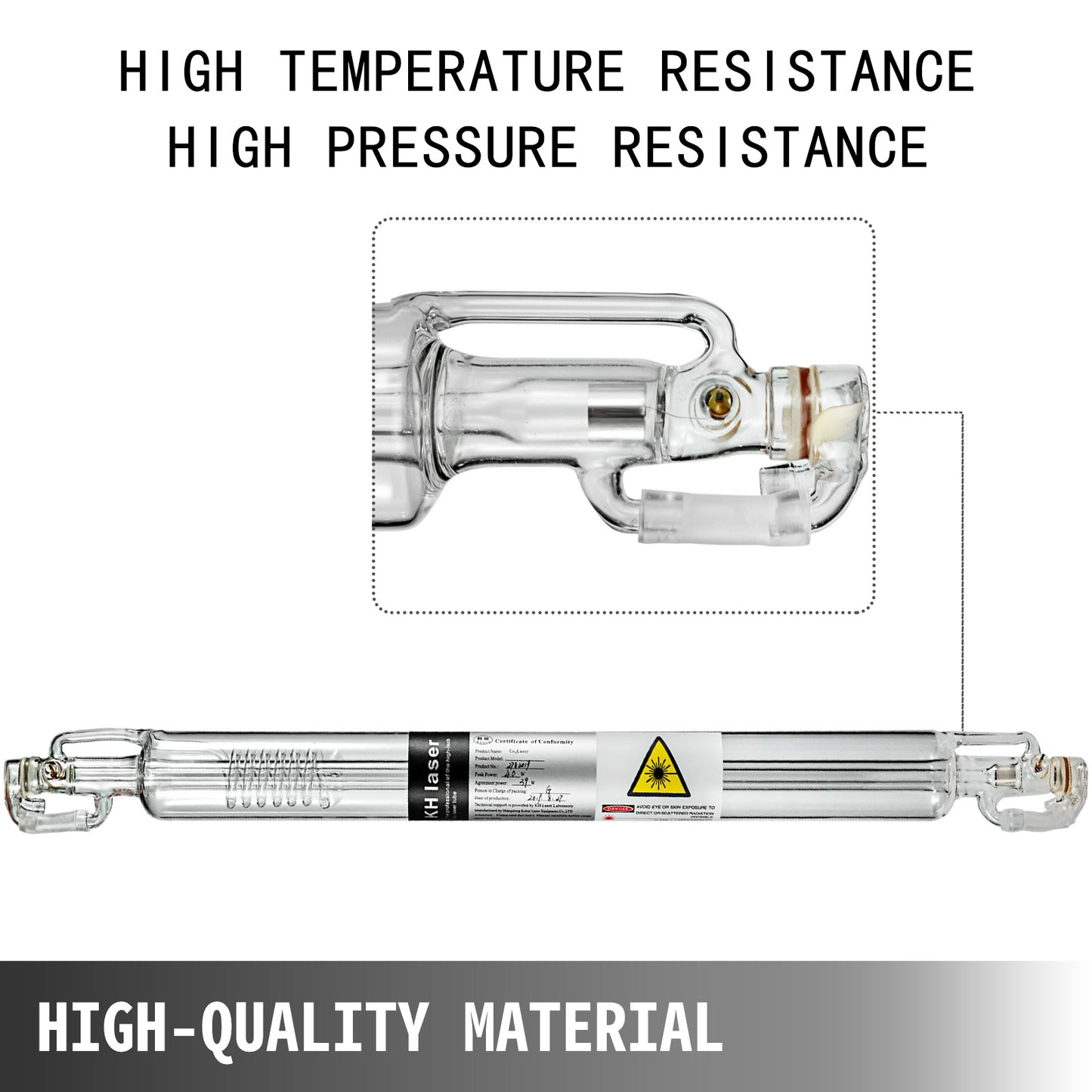 Powerful 40W Laser Tube for CNC Woodworking - 700mm