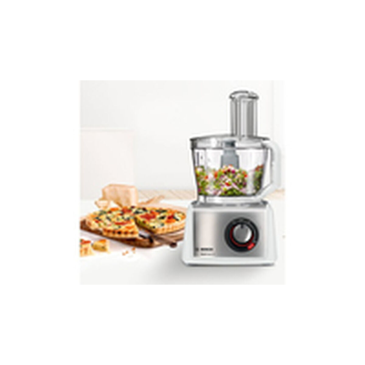 Food Processor BOSCH MC812S820 1250 W White Steel