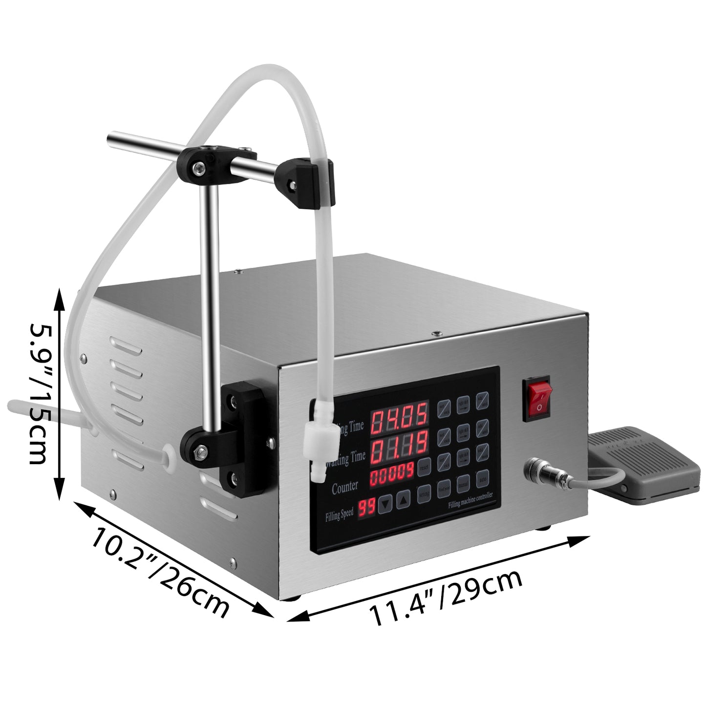 Automatic Bottle Filler for Liquid Products - 5-3500ML Digital Control