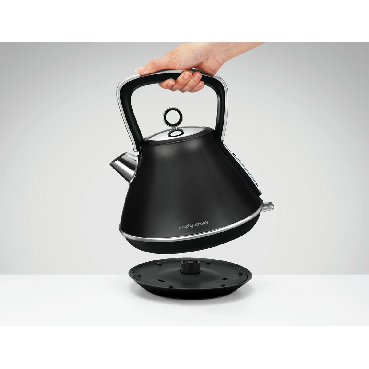 Kettle Morphy Richards Evoke Retro Black Metal 2200 W 1,5 L