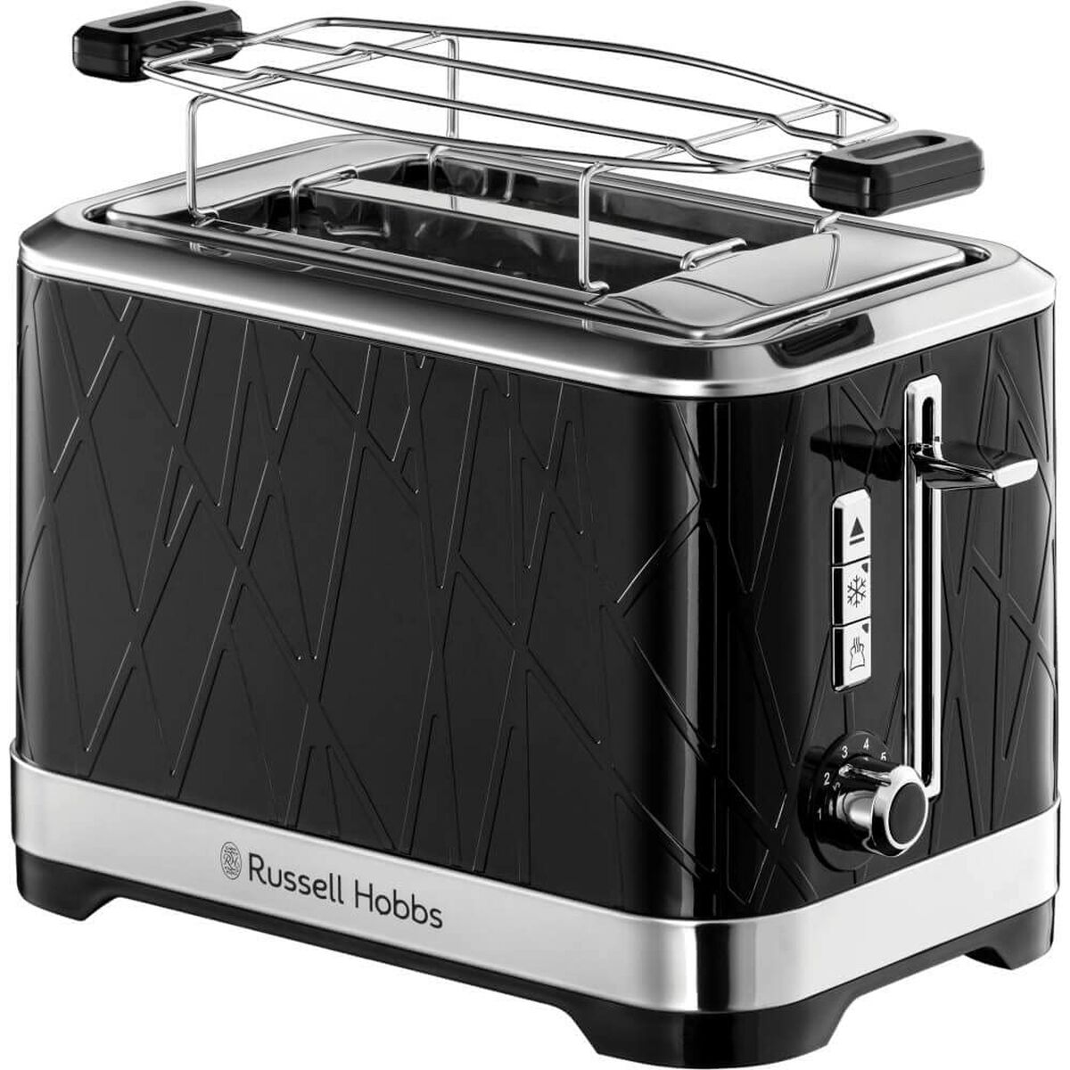 Prăjitor de Pâine Russell Hobbs 28091-56  Lift'n Look Negru