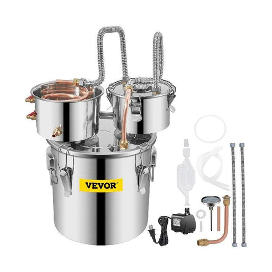 Distillateur d'alcool en acier inoxydable pour Moonshine, whisky, vin et bière (50L)