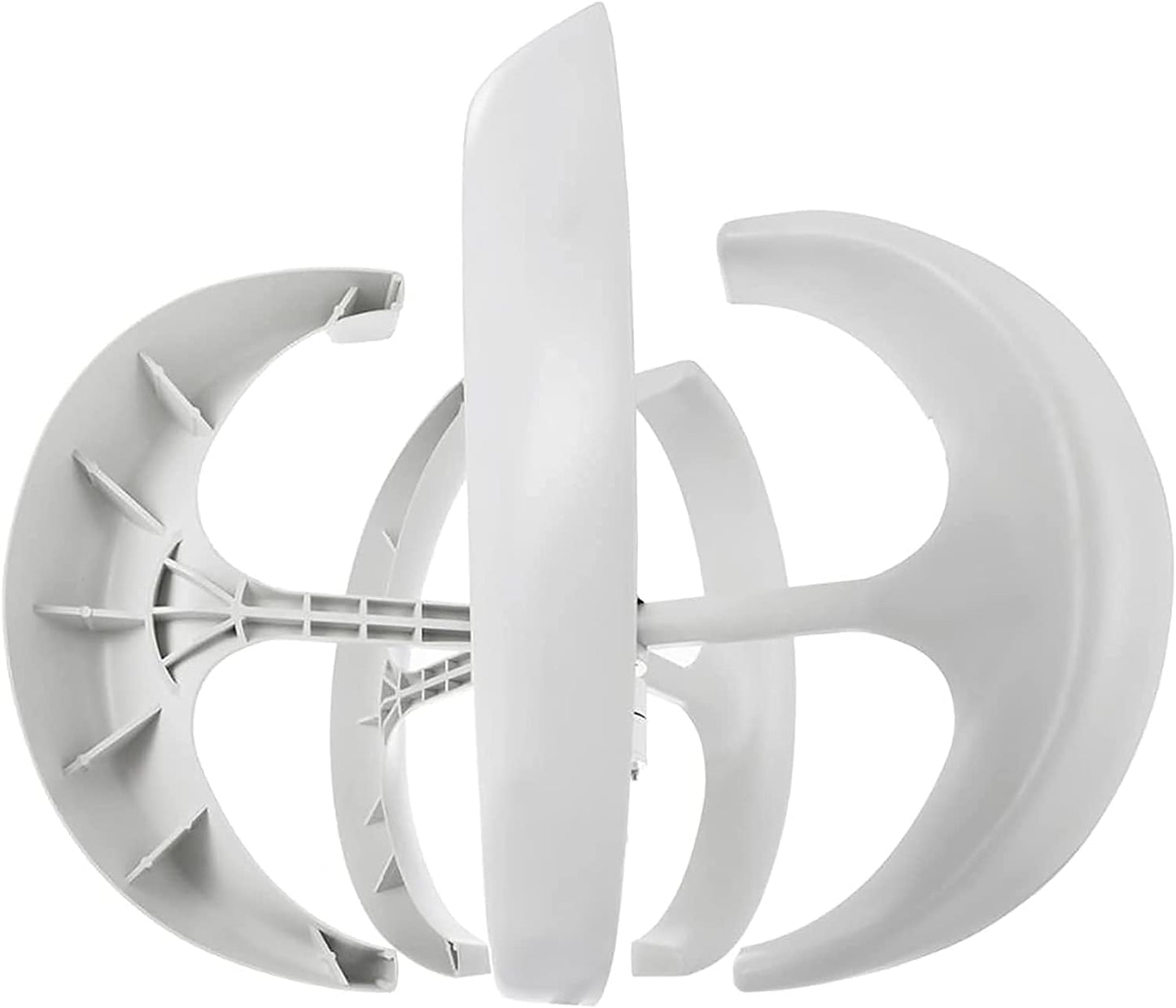 Windturbine, Vevor, Vertical Axis, 600W, 12V, White