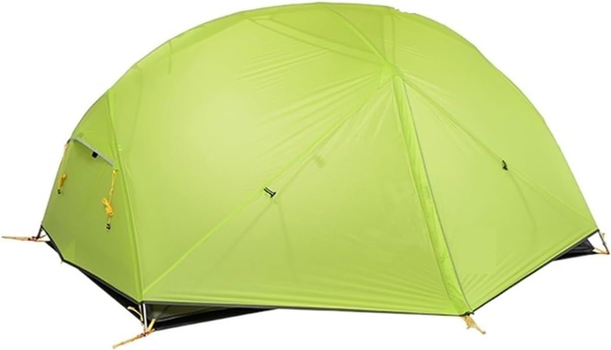 Tente de camping, Naturehike, nylon 20D, imperméable, 2 kg, ultralégère, verte