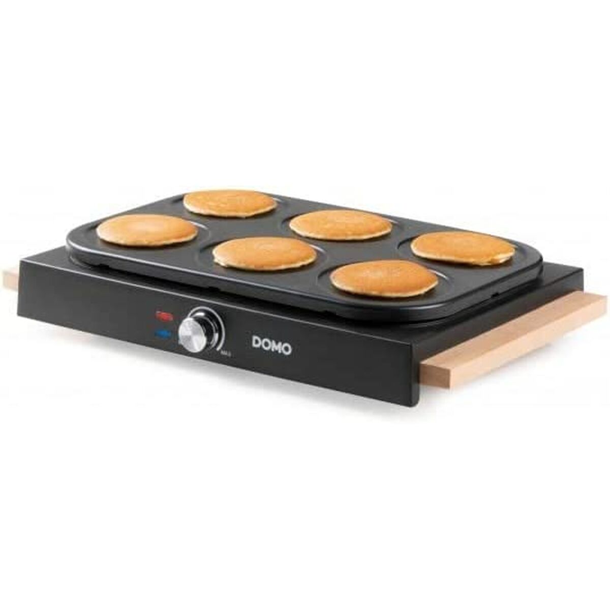 Crepe Maker DOMO DO8716W Black 1000 W