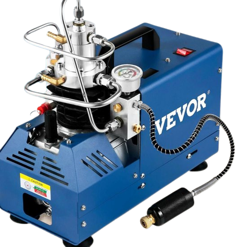 Air Compressor, Vevor, 220V, 1800W, 300 Bar, 78dB, 4500PSI, High pressure, Blue