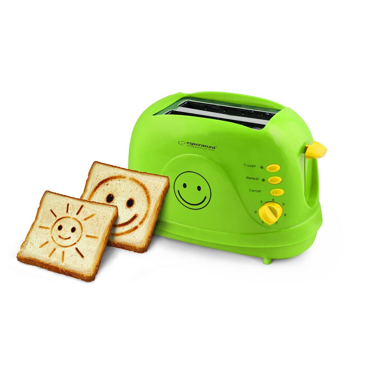 Toaster Esperanza EKT003 750 W