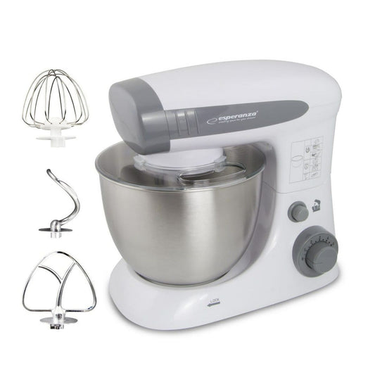 Food Processor Esperanza EKM024 White Grey 800 W 4 L