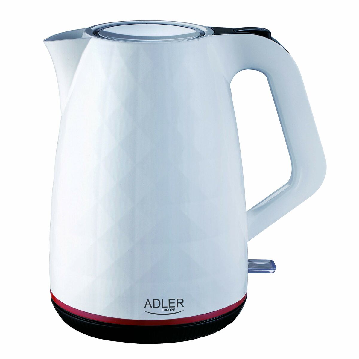 Fierbător Adler AD 1277 w Alb Plastic 2200 W 1,7 L