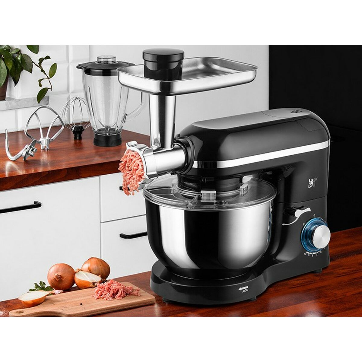 Food Processor Lafe LAFMIX46072 Black 1300 W 5 L