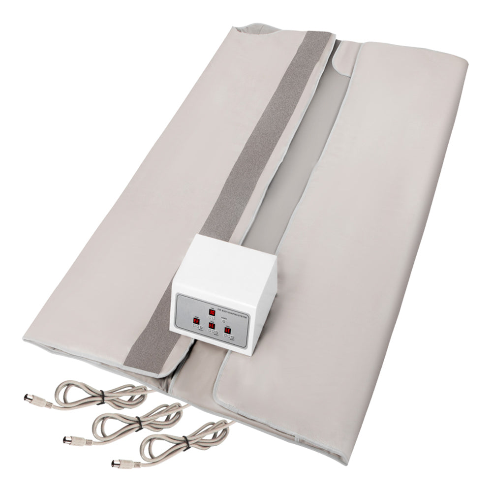 Sauna Blanket, 180 x 90 cm, up to 85 degrees, 650w, 60Hz, Silver