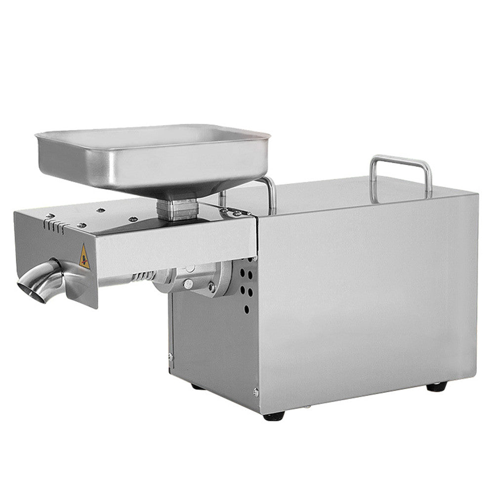 Oil Extractor, Kemei, Temperature Controlled, Stainless Steel, Intelligent, Silver