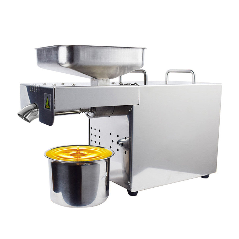 Oil Extractor, Kemei, Temperature Controlled, Stainless Steel, Intelligent, Silver