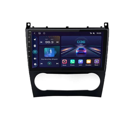 Mp5 Player, for Mercedes Benz C Class, V1 C, 1GB, 32GB, 2din, USB, 4x60, Black