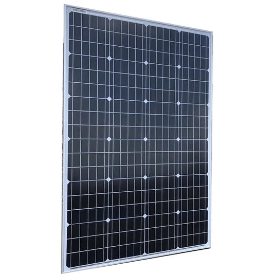 Solar Panel, 140W Jingyang 18V Rigid Glass 12V 24V Battery Charge 1000W System Kit, White, Size: 140W