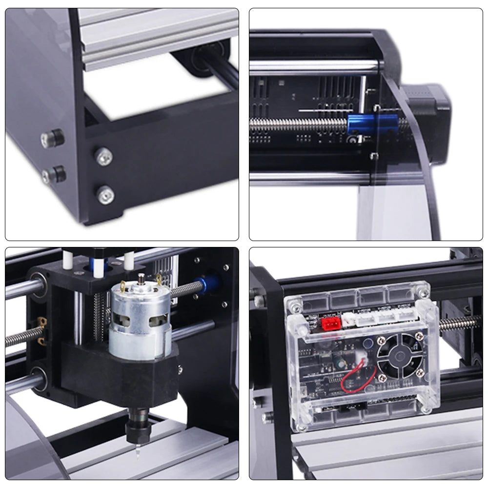 Engraving Machine, Yofuly, CNC 3018 Pro Max, DIY, 3-Axis GRBL Milling, Laser Wood Router, PCB PVC, Mini, Crave Engraver, 7w Laser, 3018 PRO-M, Color: - , Size: -