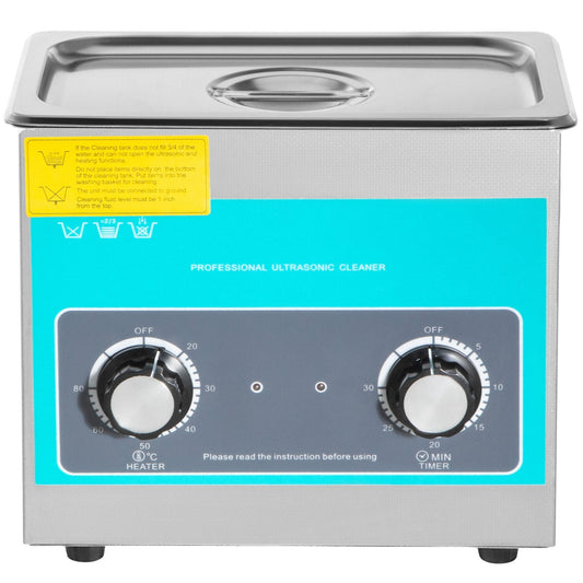 Ultrasonic Cleaner, 3L, 220V, 800W, With Heater, Stainless Steel