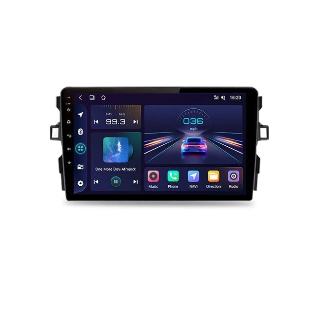 Mp5 Player, for Toyota Auris E150, V1, 1GB, 16GB, 2din, USB, 4x60, Black