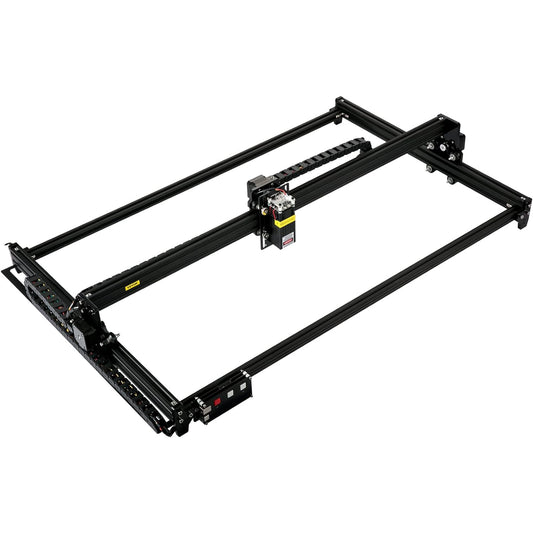 Machine à graver, 40x40 cm, 5,5 W, routeur, spot carré, USB, Wi-Fi, noir 