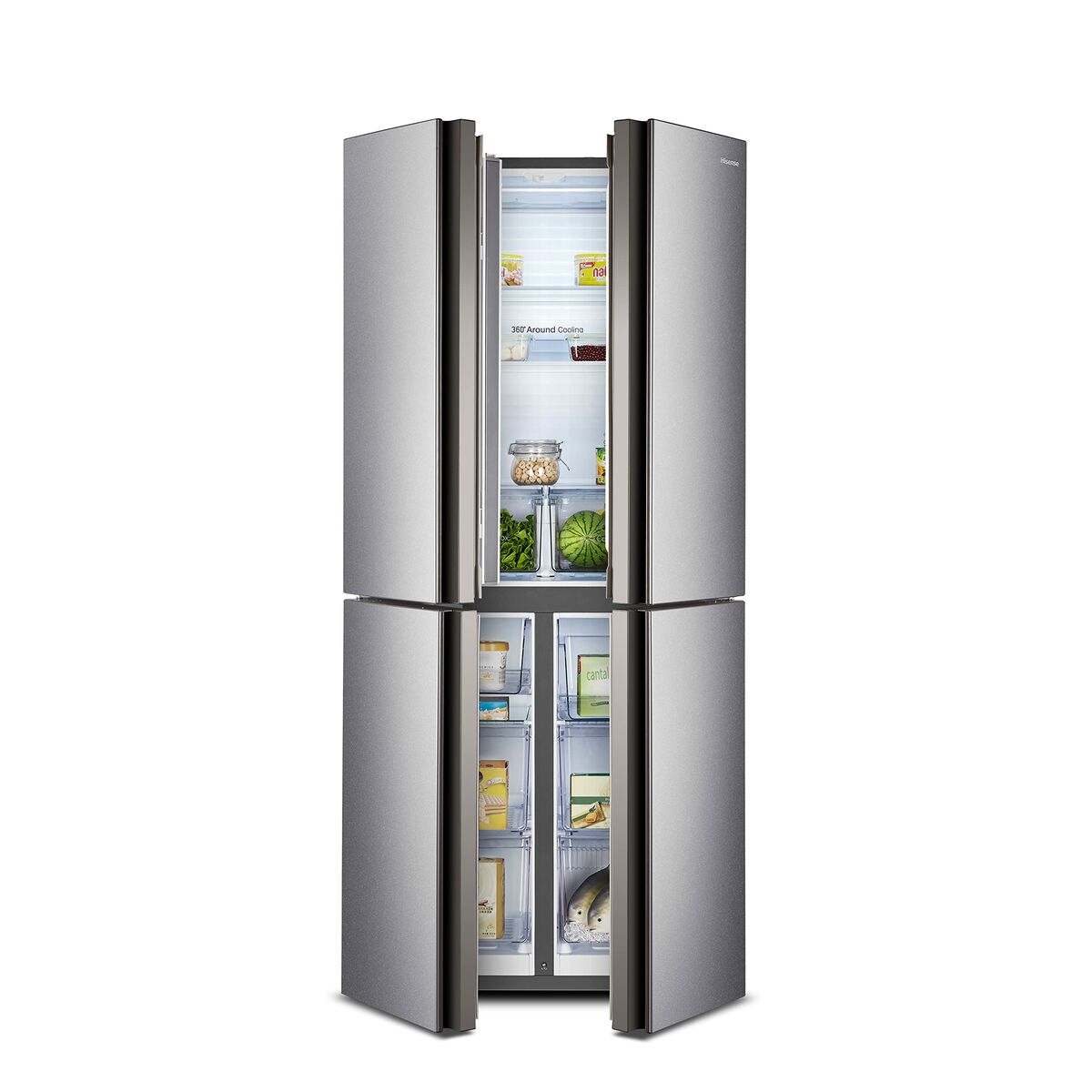 American fridge Hisense RQ515N4AC2  182 Stainless steel (79.4 x 64.3 x 181.65 cm)