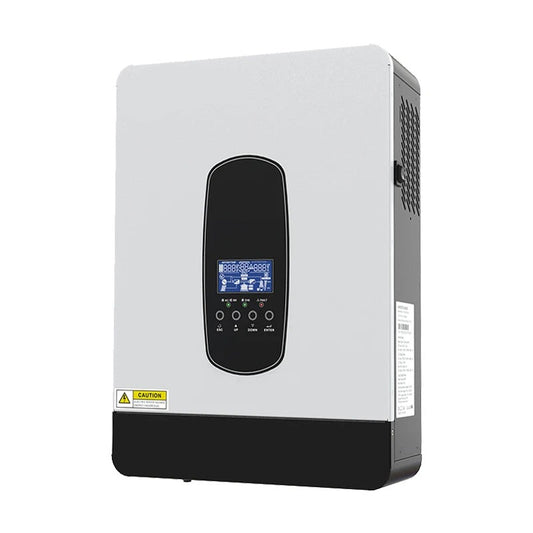 Onduleur solaire, 3,2 kW, onde sinusoïdale pure, MPPT intégré 80 A, chargeur de batterie 24 V, hybride, SMH II, 230 V CA, 50/60 Hz.