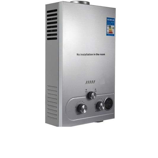 Instant Heater, 10L, 20KW, Stainless Steel, Gray