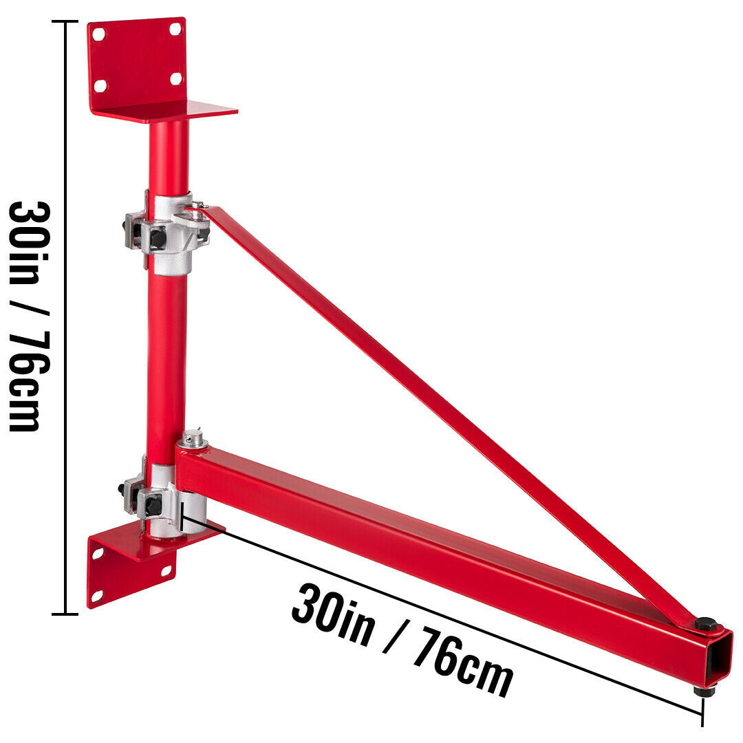 Electric Hoist Holder Swing Arm for Crane, 75-115cm