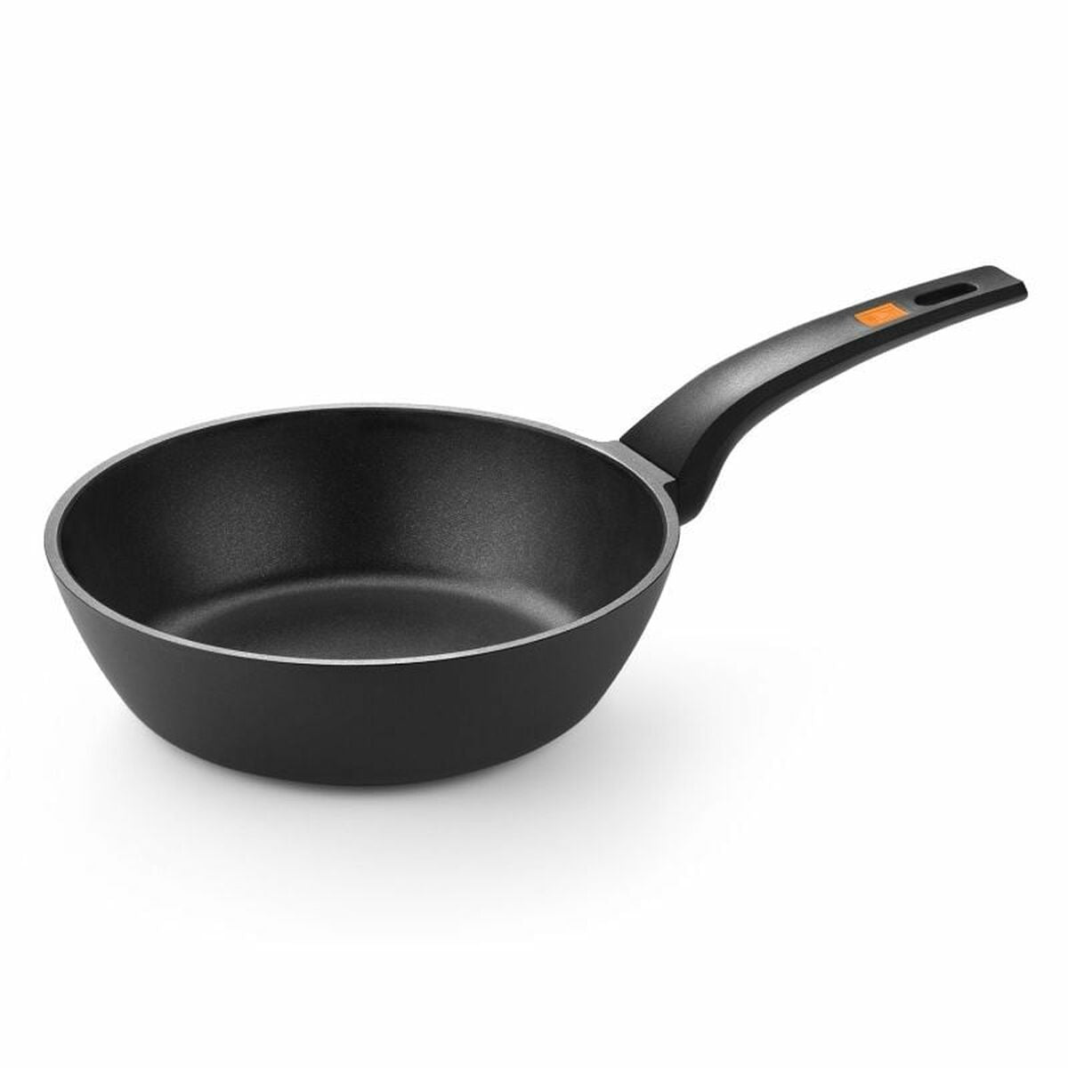 Sauteeing pan BRA A271124 Ø 24 cm Black Aluminium (1 Unit)