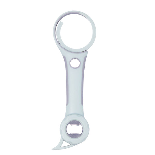 Multi-function Opener Quid Rico Green Metal 14,5 x 6 x 2,6 cm