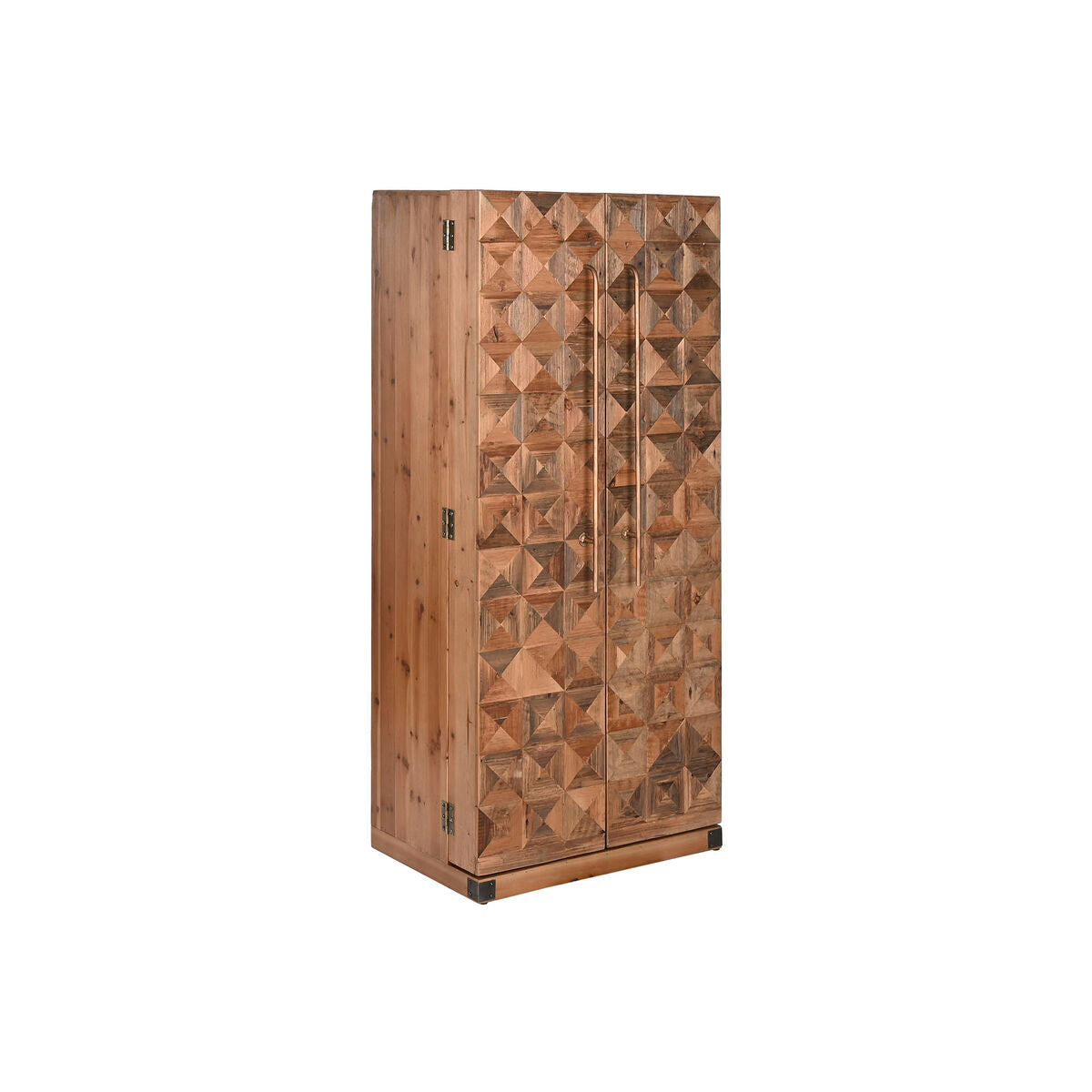 Bottle rack Home ESPRIT Brown Fir 64,5 x 45 x 146,5 cm