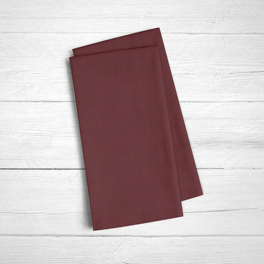 Napkins Mauré 2 Units Burgundy