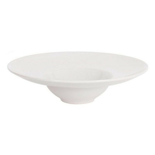 Pasta Dish La Mediterránea Bari Ivory Stoneware (25 x 6,6 cm)